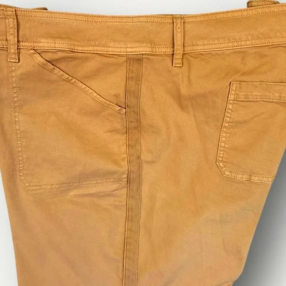 Torrid Crop Utility Aviator Stretchy Tapered Twill Pants Plus Size 28/4X Tan - Picture 10 of 16